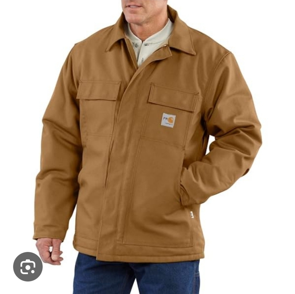 Carhartt Men's Flame Resistant (FR) Duck Traditional Coat 3XL